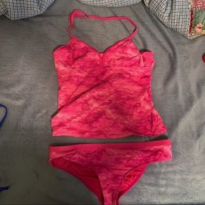 Pink Tankini